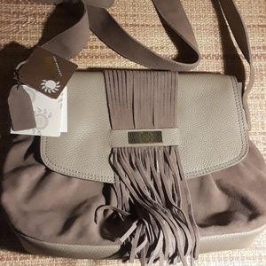 NWT. ALLA Leather Art crossbody bag.